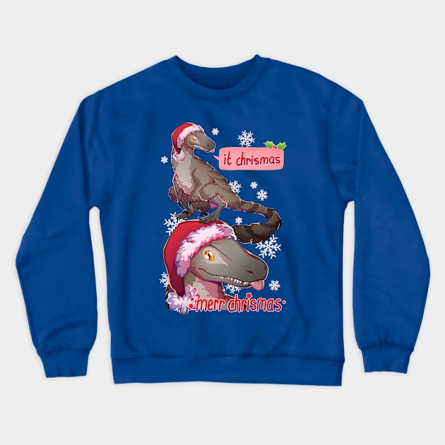 it chrismas: evolution! Crewneck Sweatshirt by bekkie